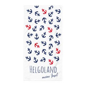 Großes „Helgoland – meine Insel“ Strandtuch
