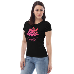 Wunderschönes „Namaste´ Lotusblume“ Bio T-Shirt
