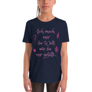 Tolles „Ich mach mir die Welt“ T-Shirt für Kinder