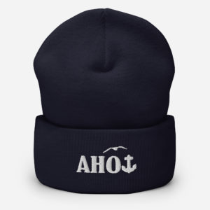 Kuschelige „AHOI“ Mütze