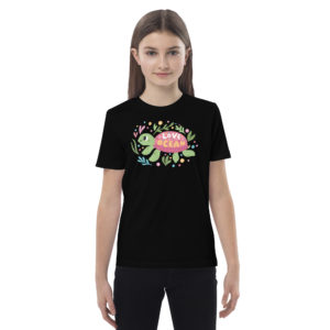 Bio-Baumwoll-T-Shirt für Kinder „Love ocean“