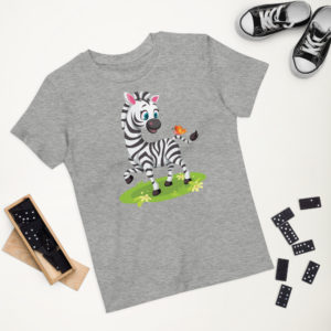 Bio-Baumwoll-T-Shirt für Kinder „Freundschaft“