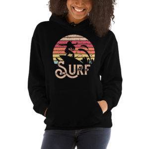 Kuscheliger „Surf Lady“ Hoodie