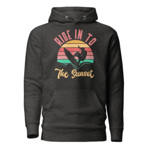 Super bequemer “Ride in to the sunset” Hoodie