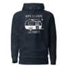 Super kuscheliger "Home is where we park it" Hoodie