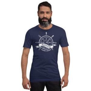 Bequemes, maritimes  „Nautical“ T-Shirt