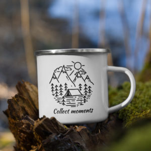“Collect moments” Emailletasse