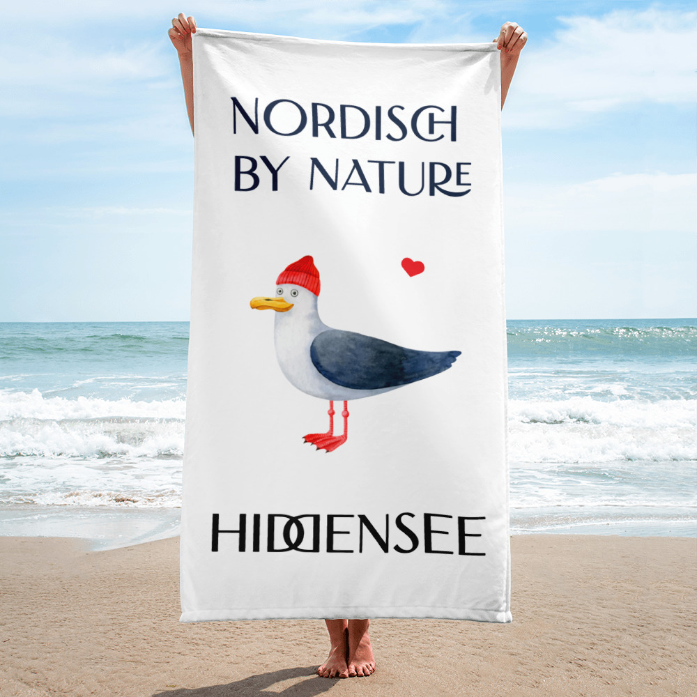 Großes “Nordisch by nature – Hiddensee” Standtuch